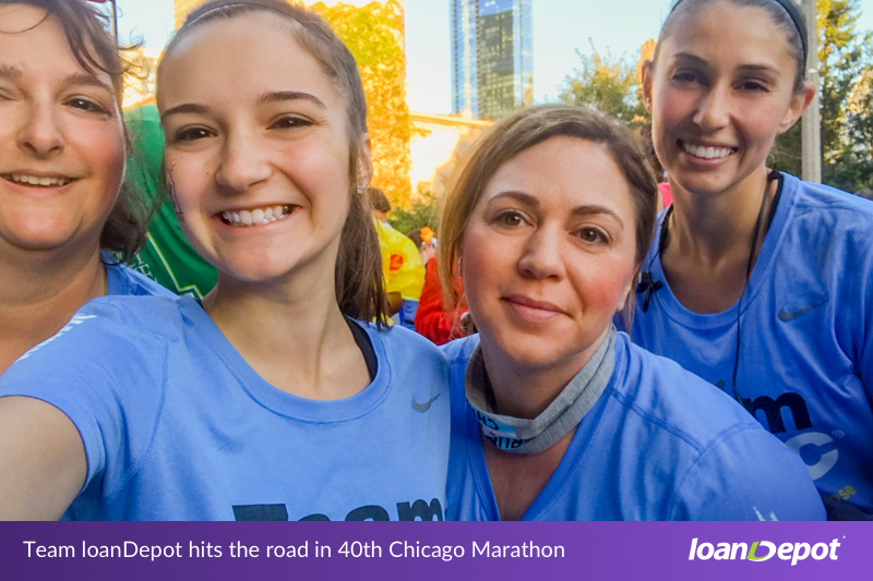 TeamloanDepot Chicago Runs Marathon 2017